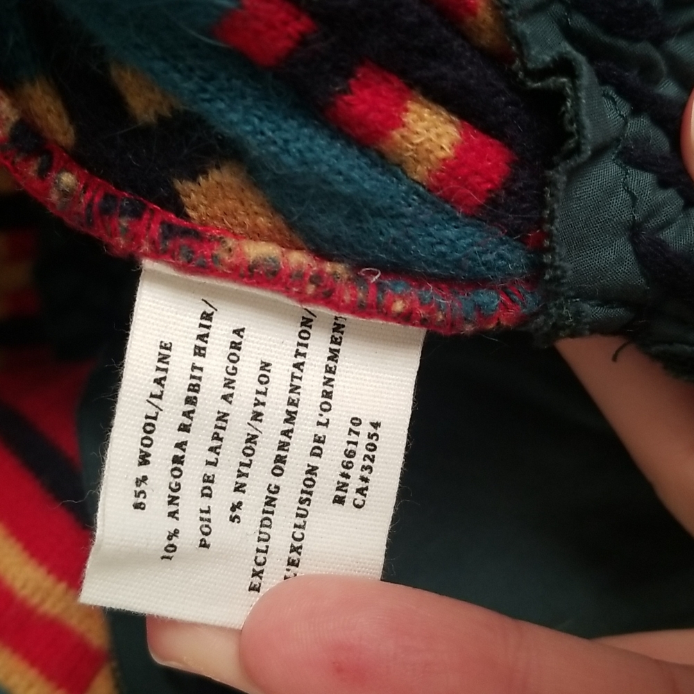 Sparrow Multi Color Wool And Angora Ruffle Sweate… - image 5